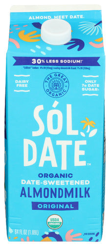 SOL DATE MILK ALMOND DT SWT ORIG - 64 FO