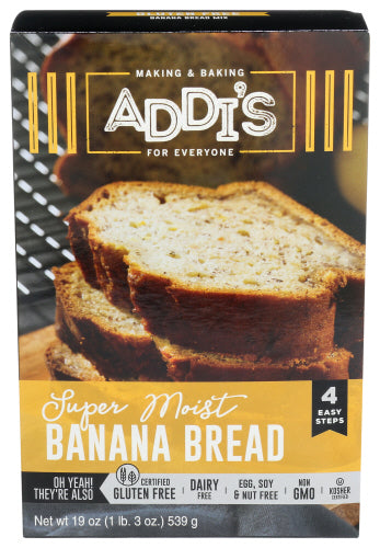 Addis For Everyone 
Mix Bread Banana, 19 OZ