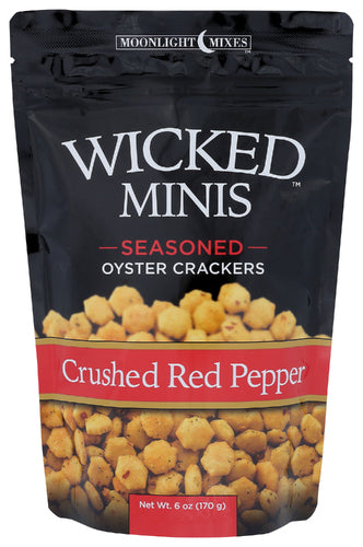 WICKED MIX CRACKERS OYSTR RED PEPPER - 6 OZ