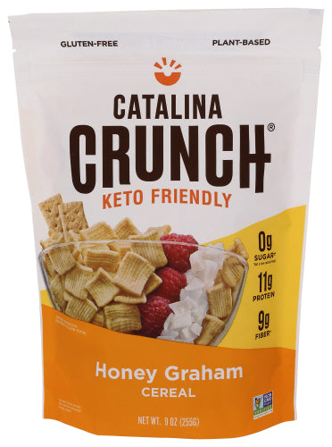 Catalina Crunch 
Cereal Honey Graham, 9 OZ.
