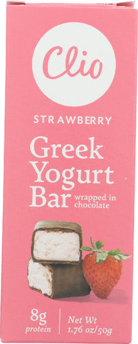 CLIO BAR YOGURT GREEK STRWBRY - 1.76 FO