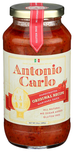Antonio Carlo Gourmet Sauce 
Sauce Orginal Recipe, 24 OZ.