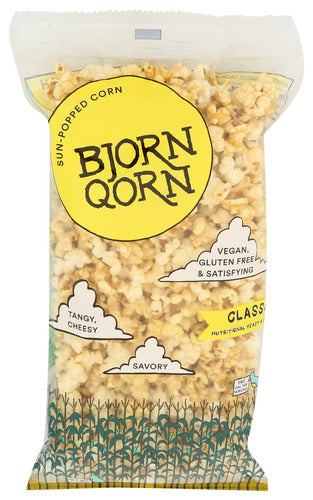 Bjornqorn 
Popcorn Classic Sunpoppd, 3 OZ.