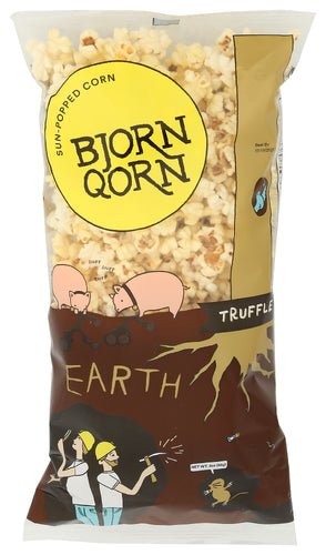 Bjornqorn 
Popcorn Earth Sunpoppd, 3 OZ.