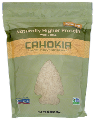 CAHOKIA RICE RICE WHITE - 32 OZ