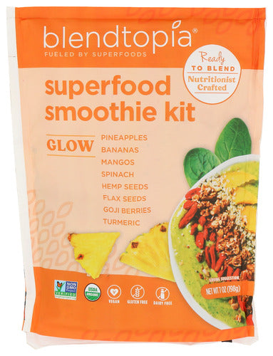 BLENDTOPIA SMOOTHIE GLOW - 7 OZ