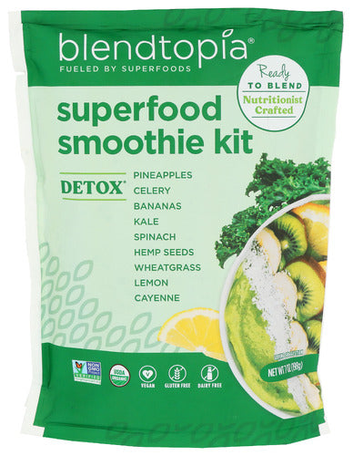 BLENDTOPIA SMOOTHIE DETOX - 7 OZ