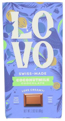 LOVO BAR CHOC COCONUT MILK - 2.82 OZ