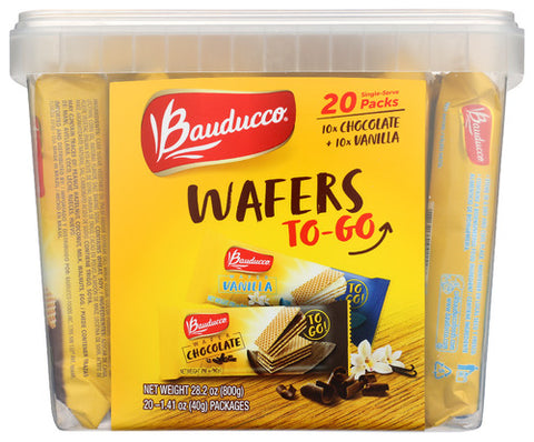 Bauducco 
Cookie Wafer 20Pc Ss, 28.2 OZ.