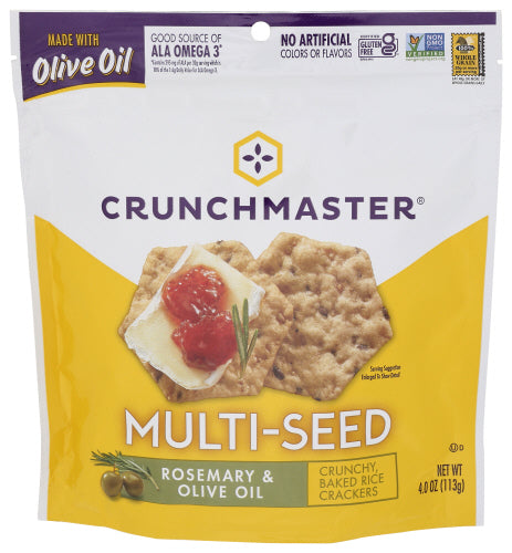 Crunchmaster 
Cracker Mutisd Rsmry Ooil, 4 OZ.