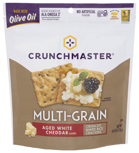 Crunchmaster 
Cracker Mltgrn Chr Wht, 4 OZ.