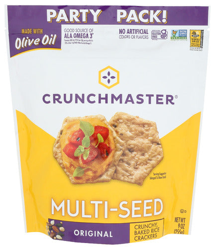 Crunchmaster 
Cracker Orginal Party Pk, 9 OZ.