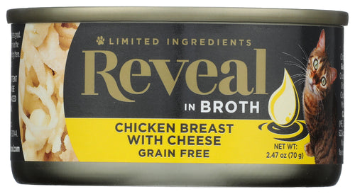REVEAL CHICKEN BRST W CHSE CAT F - 2.47 OZ