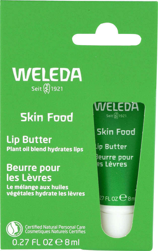 WELEDA SKIN FOOD LIP BUTTER - 0.27 OZ