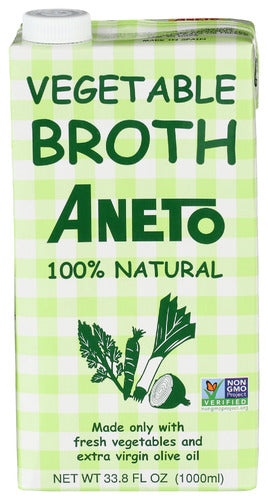 Aneto 
Broth Vegetable, 1 LT.