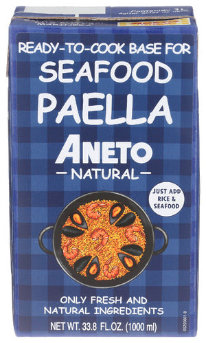 Aneto 
Base Seafood Paella, 1 LT.
