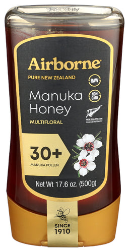 Airborne Honey 
Honey Manuka30 Mltflr, 17.64 OZ.