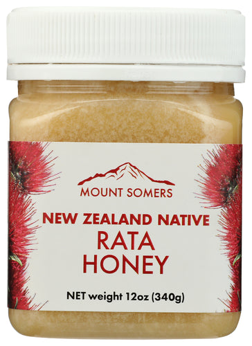MOUNT SOMERS HONEY RATA - 12 OZ