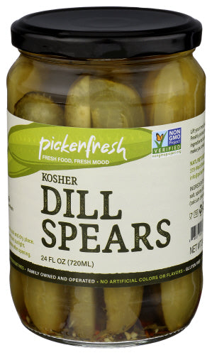 Pickerfresh Pickle Dill Spears, 24 OZ.
