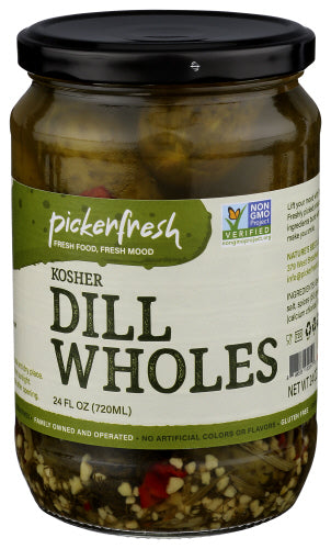 Pickerfresh Pickle Dill Wholes, 24 OZ.