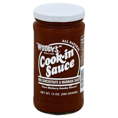 WOODYS SAUCE COOK-IN - 13 OZ