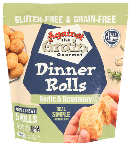 AGAINST THE GRAIN ROLL ROSEMARY GARLIC - 10.9 OZ