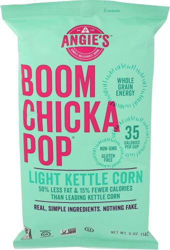 Angies 
Popcorn Boomchka Lghtly Swt, 5 OZ.