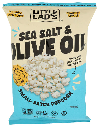 LITTLE LADS POPCORN SEA SALT - 4.8 OZ