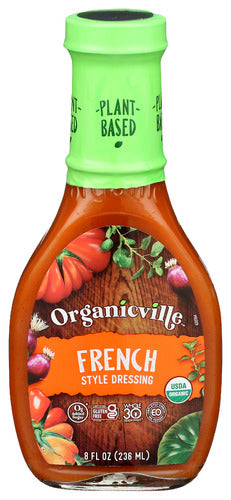 Organicville Drssng French Org, 8 OZ.