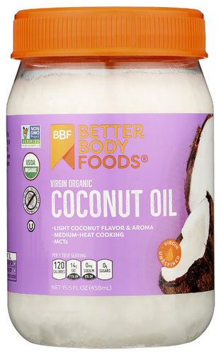 Betterbody
Oil Coconut Xvrgn, 15.5 OZ.