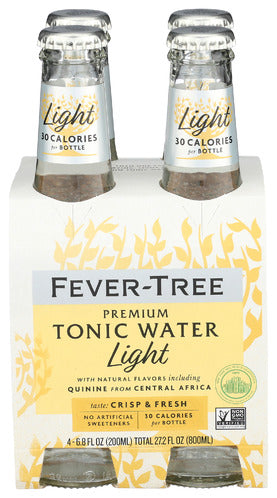 FEVER TREE SODA 4PK TONIC WTR LT - 27.2 FO