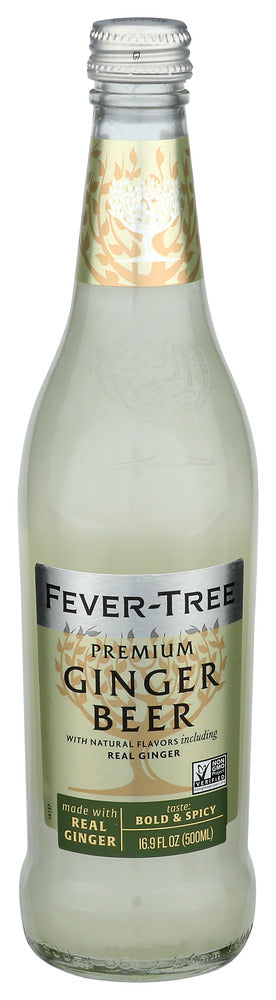 FEVER TREE SODA GINGER BEER PREMIUM - 16.9 FO