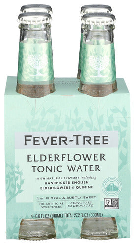 FEVER TREE WATER TONIC ELDRFLWR 4PK - 27.2 FO