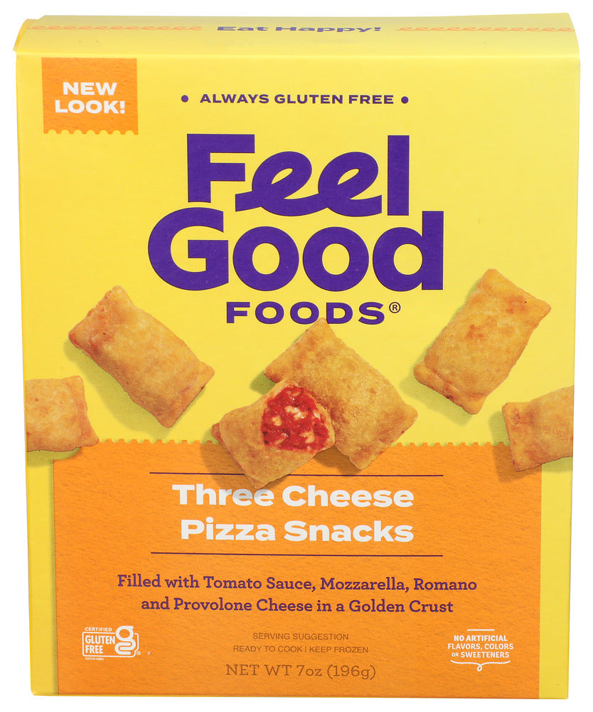 FEEL GOOD FOODS BITES THREE CHEESE - 7 OZ