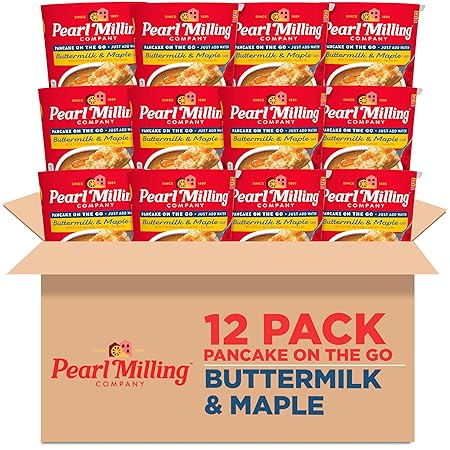 Pearl Milling Company Pearl Milling Company, Pancake Cups, Maple Syrup, 2.11 Ounce (Pack of 12)