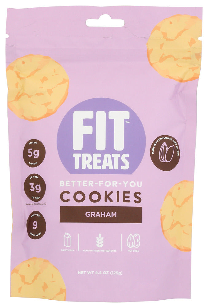 FIT TREATS COOKIES GRAHAM - 4.4 OZ