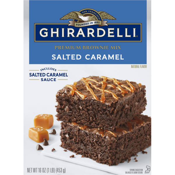 Ghirardelli Salted Caramel Premium Brownie Mix