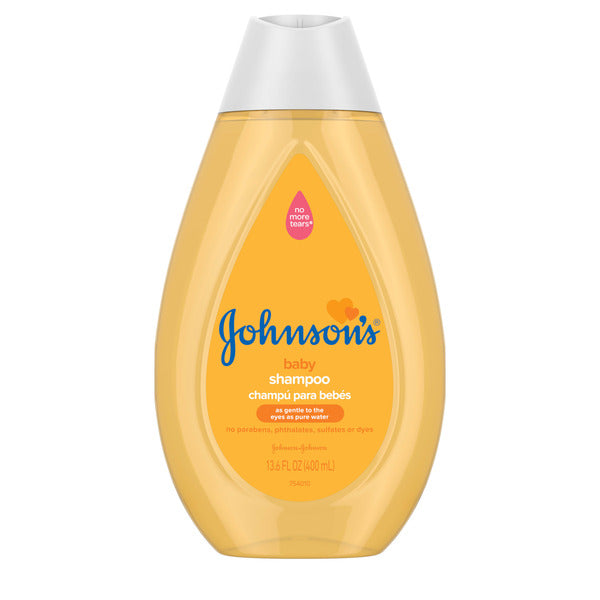 Johnson's Shampoo, Tear-Free & Hypoallergenic, 13.6 fl. oz