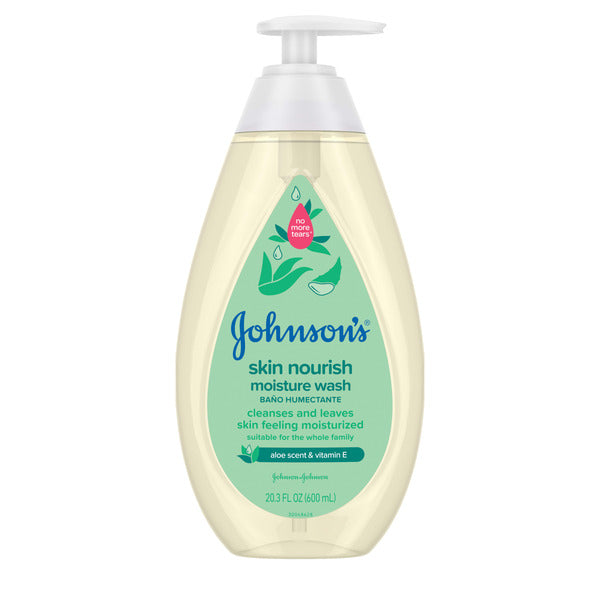 Johnson's Johnson's Skin Nourish Moisture Baby Body Wash, Aloe, 20.3 fl. oz