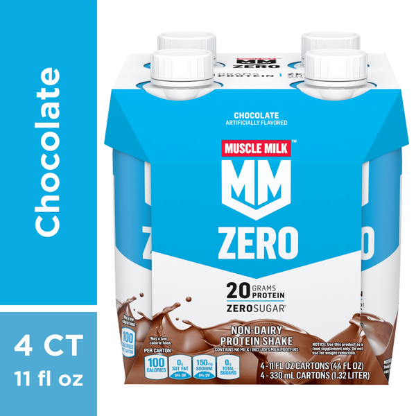 MUSCLE MILK Protein Shake, Non-Dairy, Chocolate