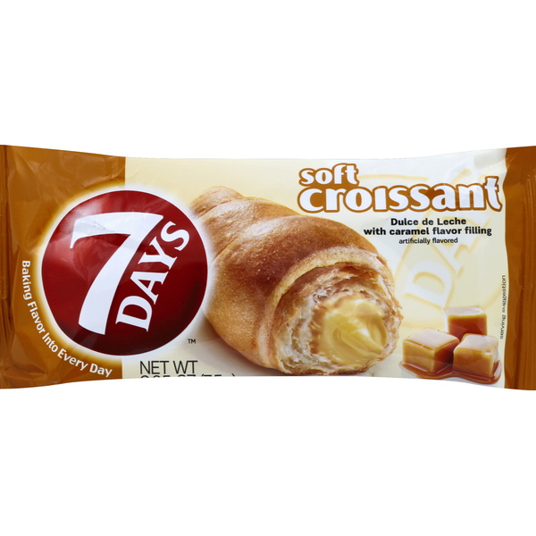 7Days Croissant, Soft, Dulce de Leche