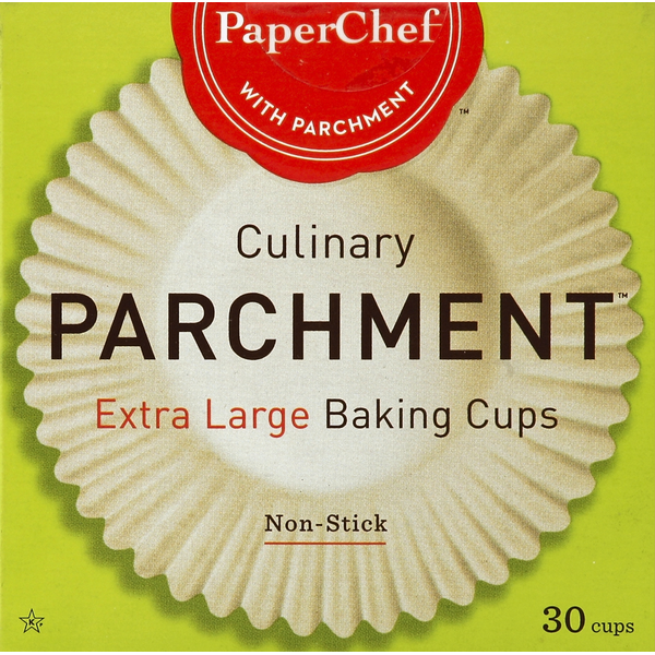 PaperChef Baking Cups, Nonstick, Extra Large