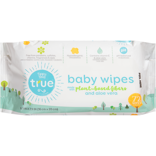 Tippy Toes Baby Wipes
