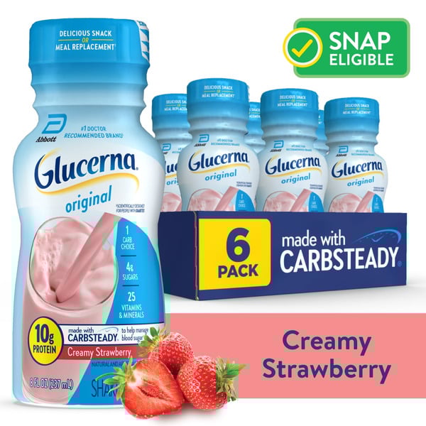 Glucerna to Support Blood Sugar Management, Creamy Strawberry