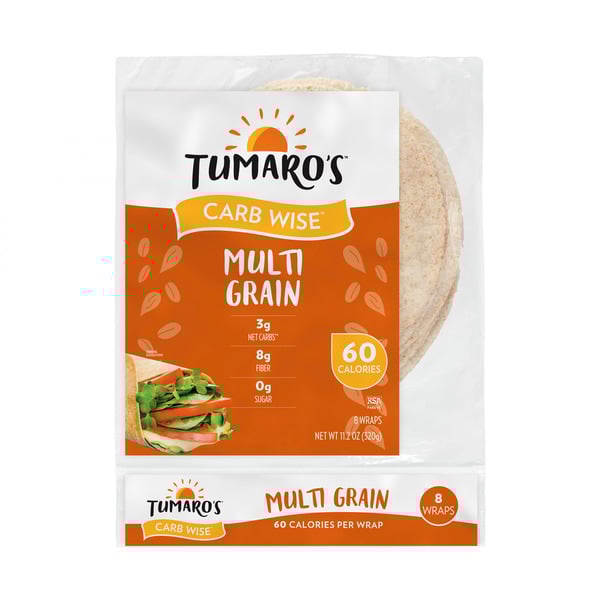 Tumaro's Multi Grain Carb Wise Wrap