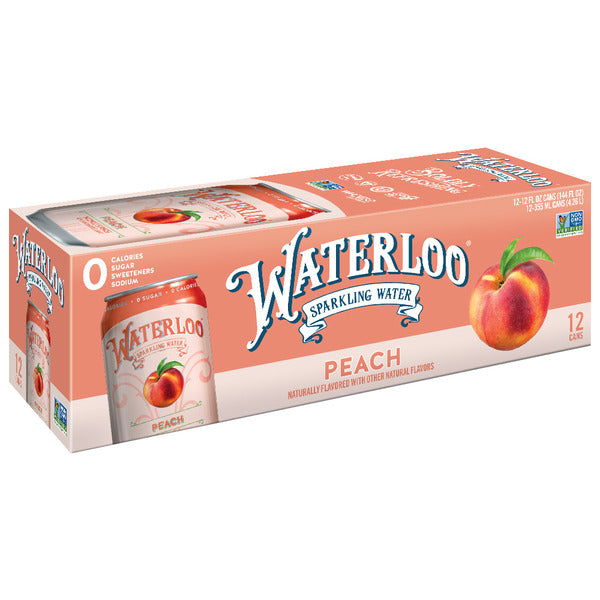 Waterloo Sparkling Water Peach