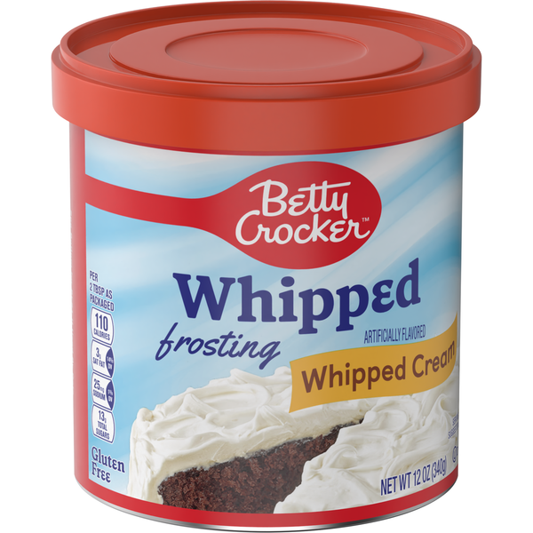 Betty Crocker Exclusives Wednesday Whipped Cream Frosting