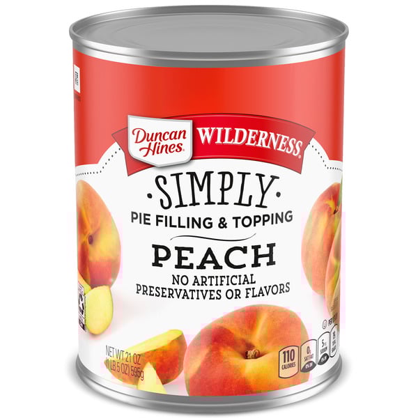 Duncan Hines Wilderness Wilderness Peach Pie Filling and Topping
