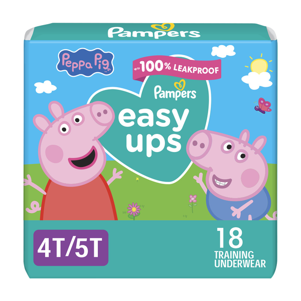 Pampers Easy Ups Training Pants, Size 6