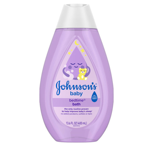 Johnson's Johnson's Tear-Free Bedtime Baby Bath, Soothing Aromas, 13.6 fl. oz